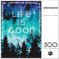 Buffalo Games - Life is Good - Everything is a Miracle - 500 Piece Jigsaw Puzzle for Adults -Challenging Puzzle Perfect for Game Nights - Finished