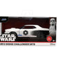 Jada Star Wars Stormtrooper 2014 Dodge Challenger SRT8 Diecast Model - 1:32 Scale Hollywood Rides Toys, Collectible Toy Car for Star Wars Fans