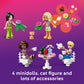LEGO Friends Plant Café & Flower Shop Pretend Play Building Toy - Playset with 4 Minidolls and Cat Toy for Creative Storytelling - Birthday Gift Idea