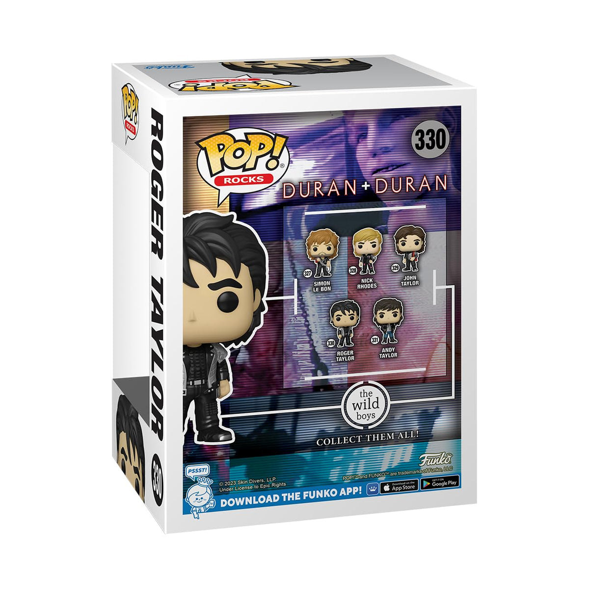 Funko POP! Rocks: Duran Duran - Roger Taylor (Wild Boys)
