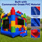 Wonder Dome Kids 13x13 Building Block Bounce House with Basketball Hoop