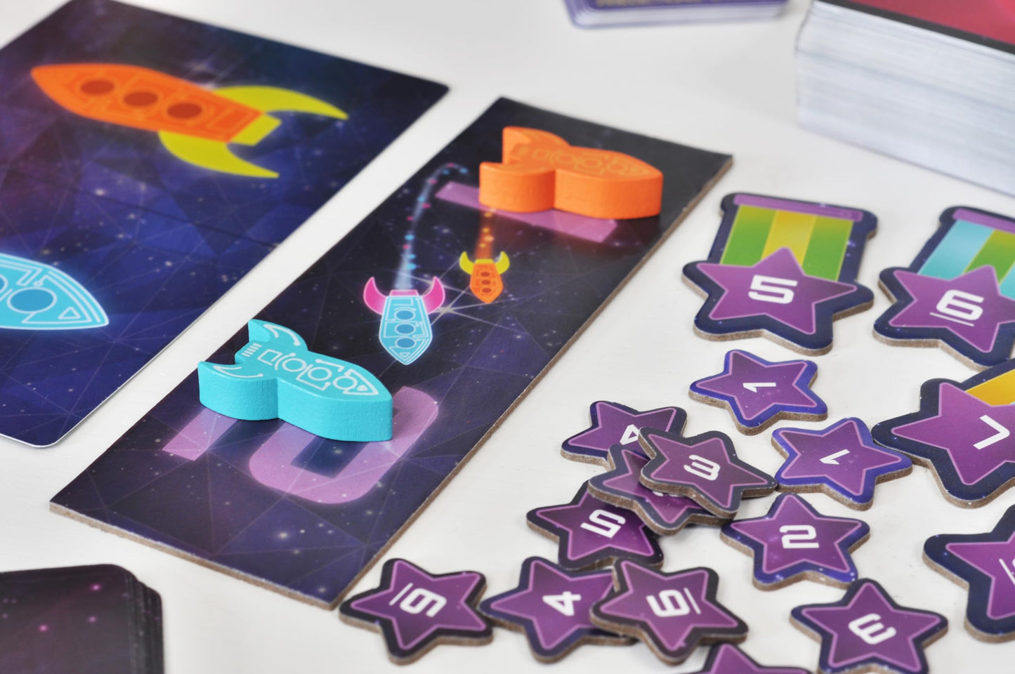 Last Night Games Galaxy Rush | 2 Player Strategic Card Game with Engine Building, Set Collection, Card Drafting and Racing
