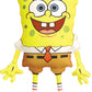 Spongebob's Birthday Party Supplies 7pc Foil Balloon Bouquet Decorations