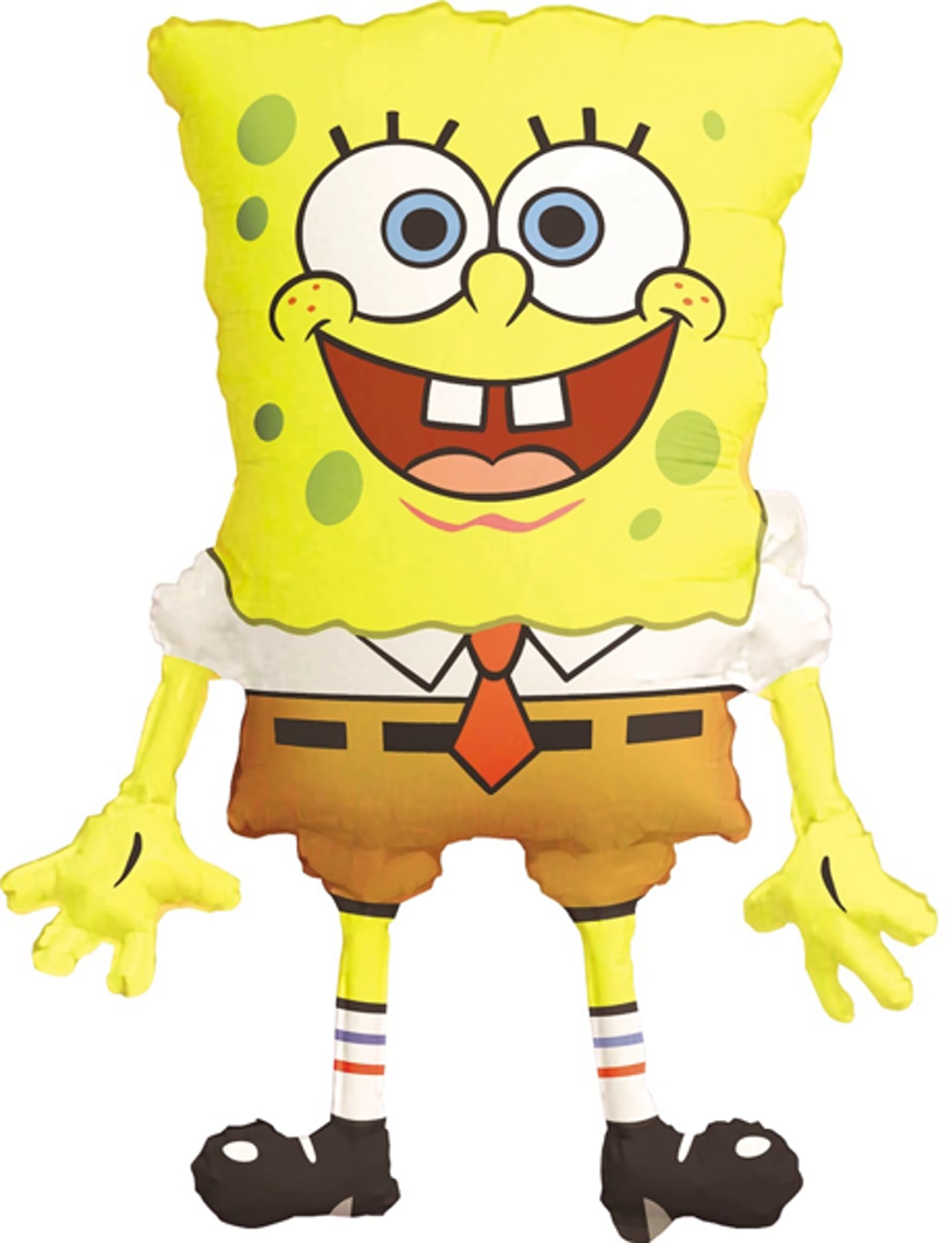Spongebob's Birthday Party Supplies 7pc Foil Balloon Bouquet Decorations