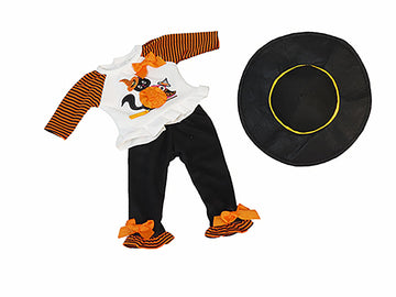 Kitty & Owl Halloween Outfit for 18-Inch Dolls | Premium Quality & Trendy Design | Dolls Clothes