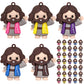 Kkoeop 50 Pcs Mini Jesus Figures - Little Jesus Loves You Figures Toy to Hide and Seek Christmas Religious Party Favors for Easter Church Sunday
