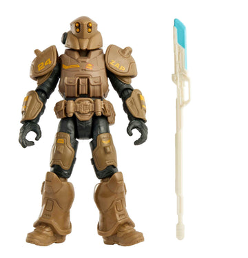 Mattel Disney and Pixar Lightyear Action Figure & Accessory Set, ZAP Commander Marquam with Spear, 5-inch Collectible with 12 Posable Joints