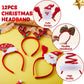 JOYIN 12 Packs Christmas Headbands with Assorted Design Christmas Headwear Holiday Headbands Accessories for Women Men Christmas Parties Xmas Holiday