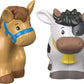 Fisher-Price Little People Farm Animal Friends Figure Set