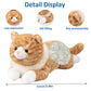 Litence Cat Weighted Stuffed Animals, 3.9 lbs Weighted Cat Plush Toy Realistic Cat Weighted Plush Animals Pillow Cute Kitten Plushies Toy Gifts