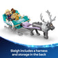 LEGO Disney Frozen Anna's Sleigh Adventure Building Toy Set - Frozen Toy for Toddlers with 2 Disney Princess Minidolls - Learning and Educational Set