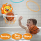 Kids Indoor Basketball Hoop Set with Scoreboard - Portable Height Adjustable Suction Cup Basketball Hoop for Door & Wall with 2 Balls - Toys