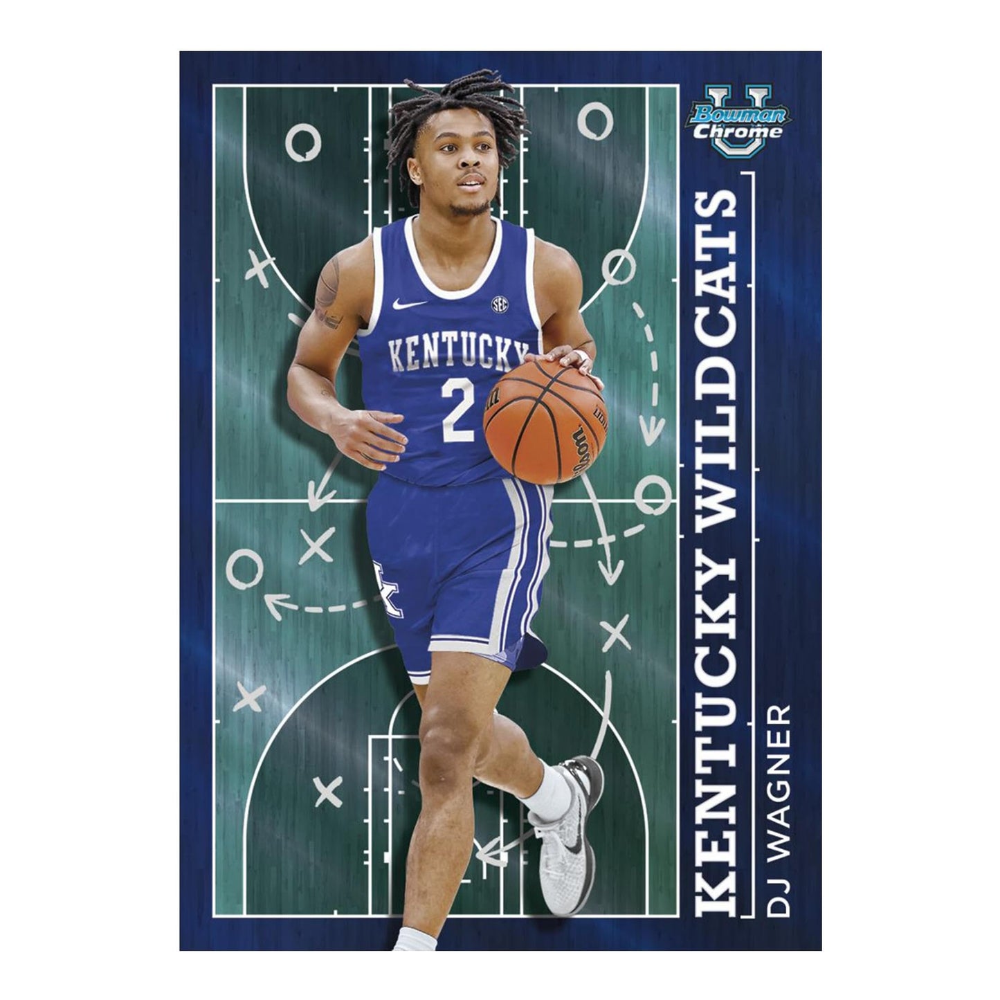 Bowman Chrome 2023/24 University Basketball Value Box - 7 Packs Per Box