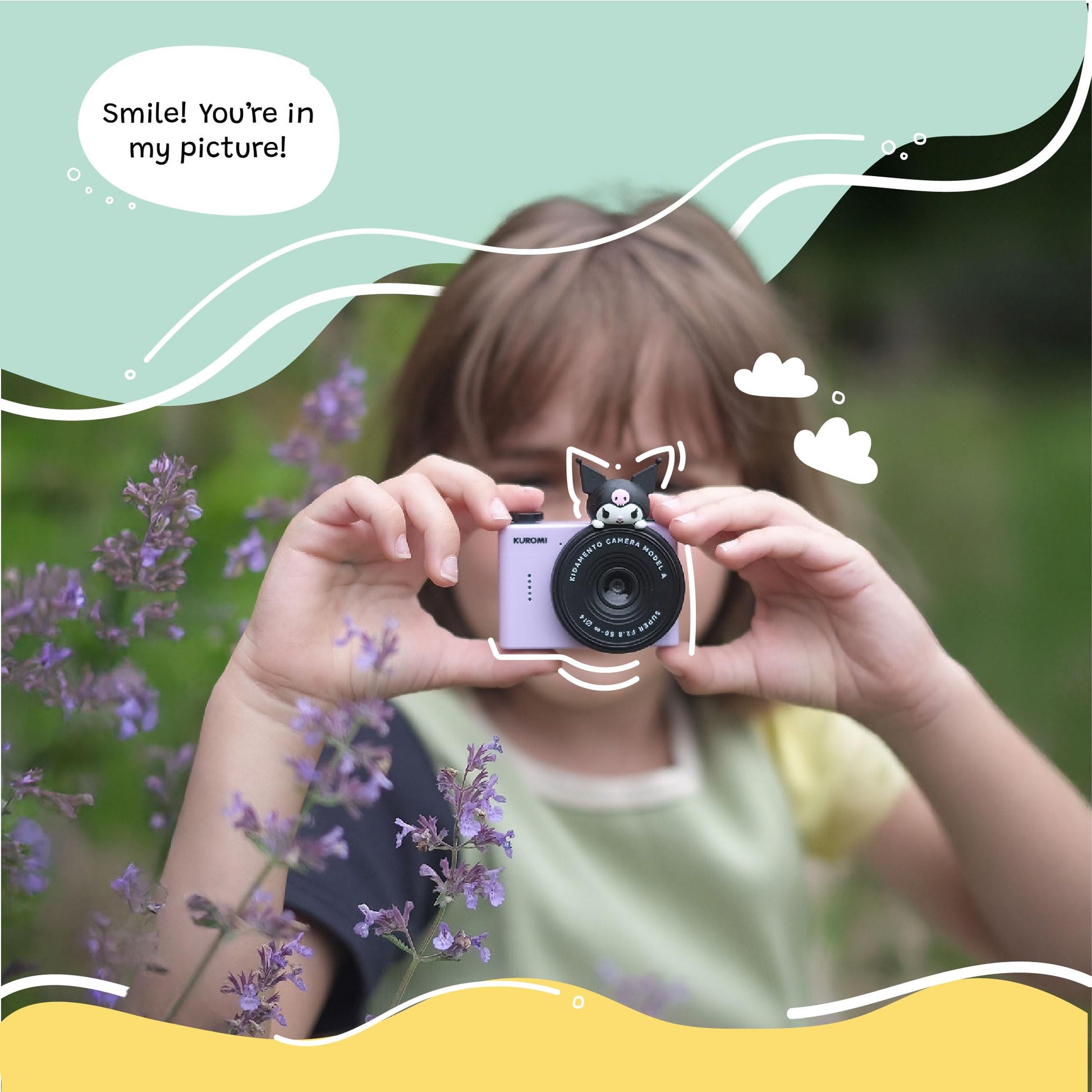 kiimento Ultra-Compact Kids Digital Camera & Video Camcorder for Ages 3-5 with Selfie Lens, 32GB Memory Card, Adjustable Soft Strap Lanyard, Scavenger
