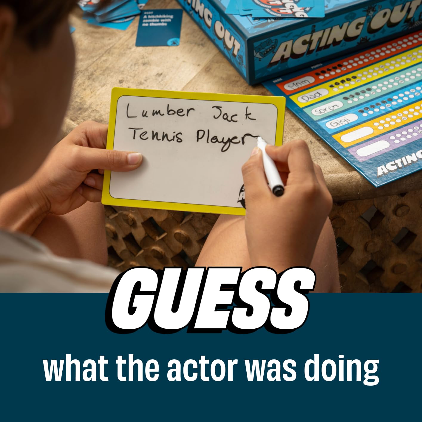 Acting Out | Charades Game for Families & Adults | Perfect For Game Night