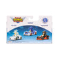 JAKKS Pacific Sonic The Hedgehog Vehicles 3-Pack 1:64 Die-Cast, Include Sonic - Speed Star, Tails - Whirlwind Sport and Dr. Eggman - Egg Booster