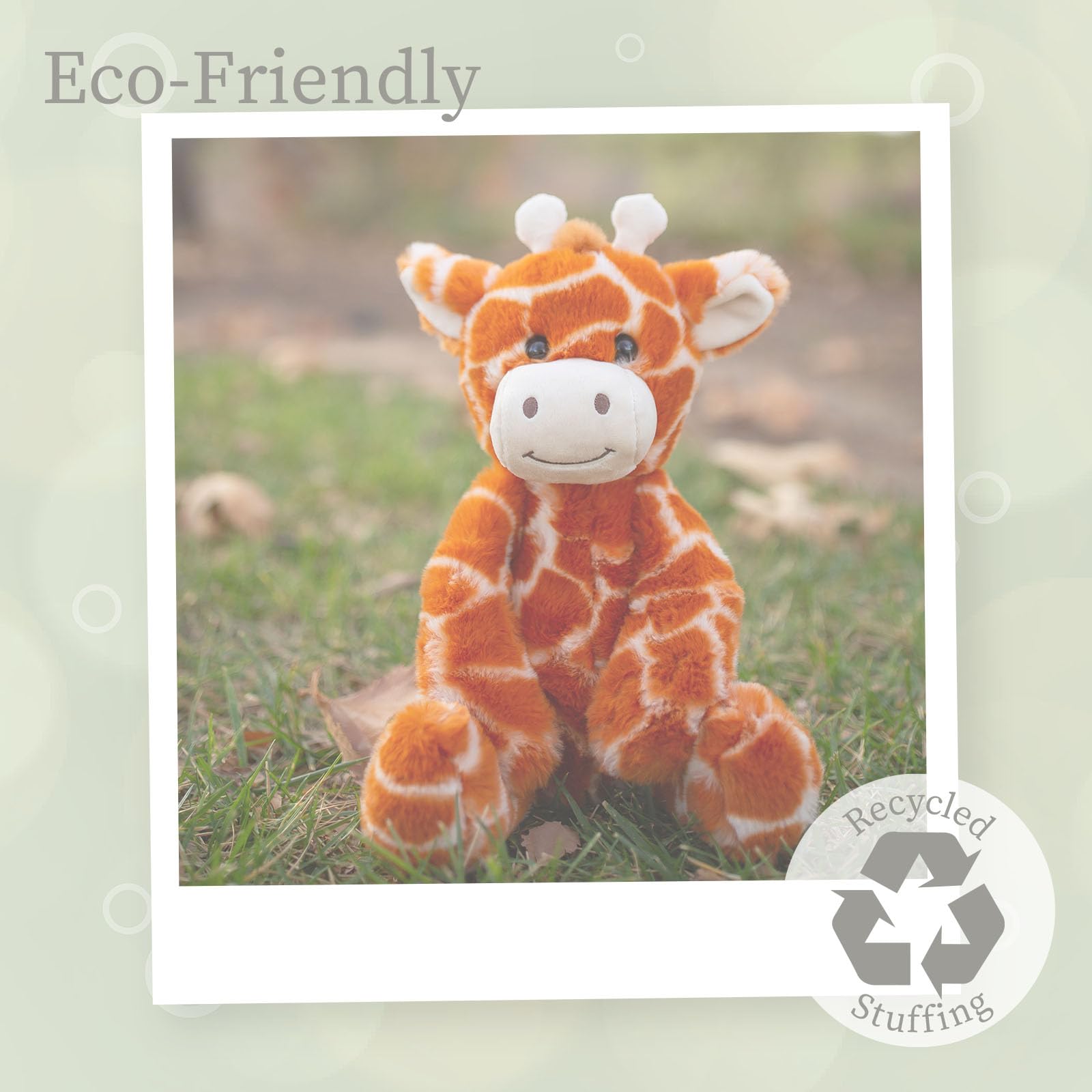 World's Softest Plush Stuffed Animal for Baby, Toddler, Kids, Adults - Adorable Toy Made from Kid-Friendly, Quality Materials - Lushee Giraffe 16"