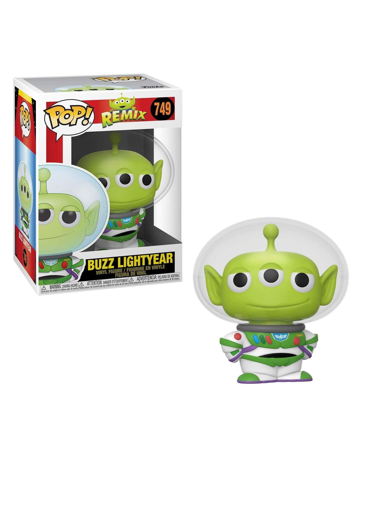 Funko Pop! Disney: Pixar Alien Remix - Alien as Buzz Lightyear Vinyl Figure