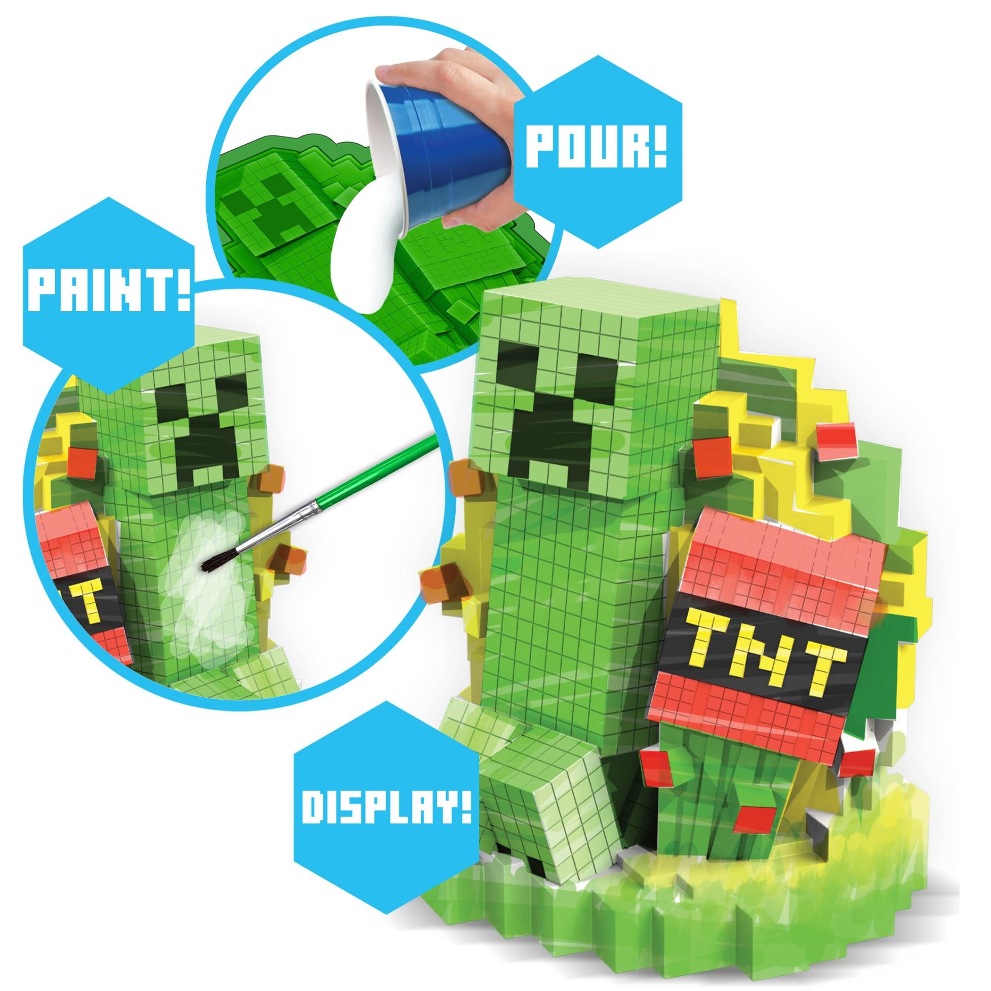 Tara Toys Minecraft 3 in 1 Activity Set