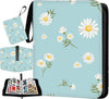 Trading Card Binder 400 Pockets, 50 Pages 4 Pocket Premium Card Album Folder with 50 Double-Sided Removable Sleeves, Zipper Carrying Card Storage Case