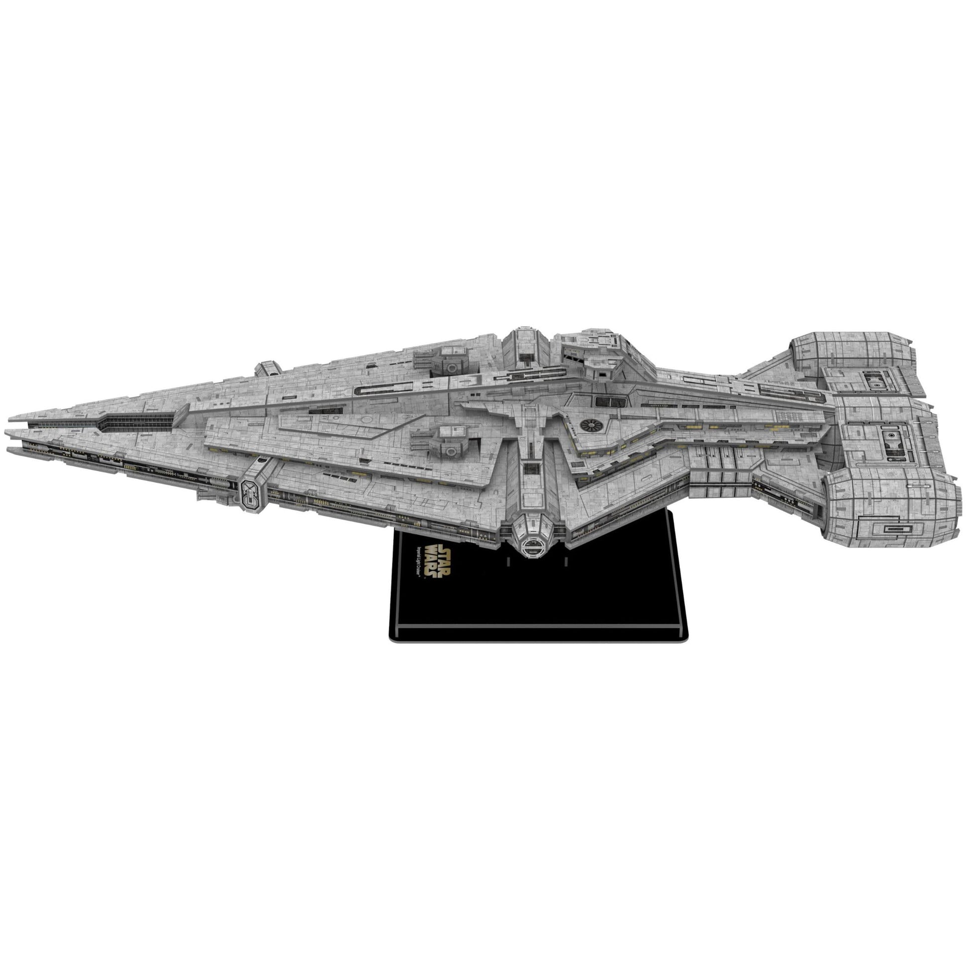 4D Cityscape Star Wars 3D Paper Model Kits (Imperial Light Cruiser)