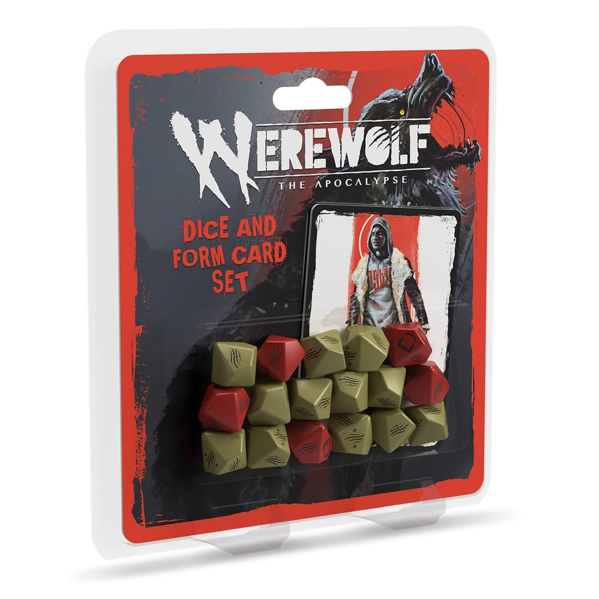 Renegade Game Studios Werewolf: The Apocalypse 5th Edition Dice & Card Set