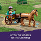 LEGO Friends Autumn’s Horse Stable Building Toys - Horse Toys for Girls & Boys, Ages 7+ - Includes 2 Minifigures, 2 Horses, Carriage, & More -