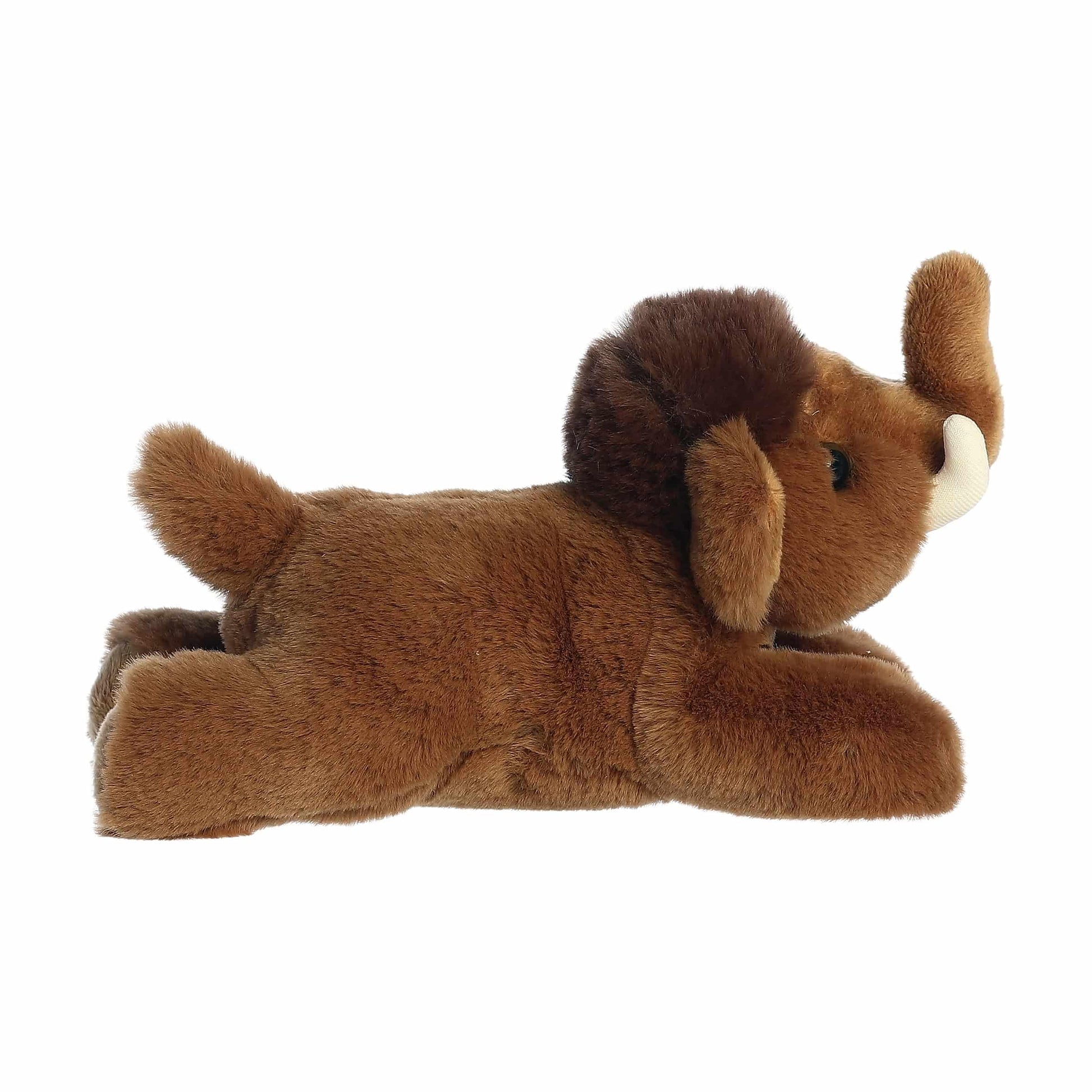 Aurora® Adorable Mini Flopsie™ Wynn Woolly Mammoth™ Stuffed Animal - Mini Companions Ready for Playful Adventures - for Kids All Ages, Toddlers