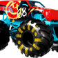 Hot Wheels Monster Truck 1:24 Scale Demo Derby Vehicle with Giant Wheels for Kids Age 3 to 8 Years Old Great Gift Toy Trucks Large Scale