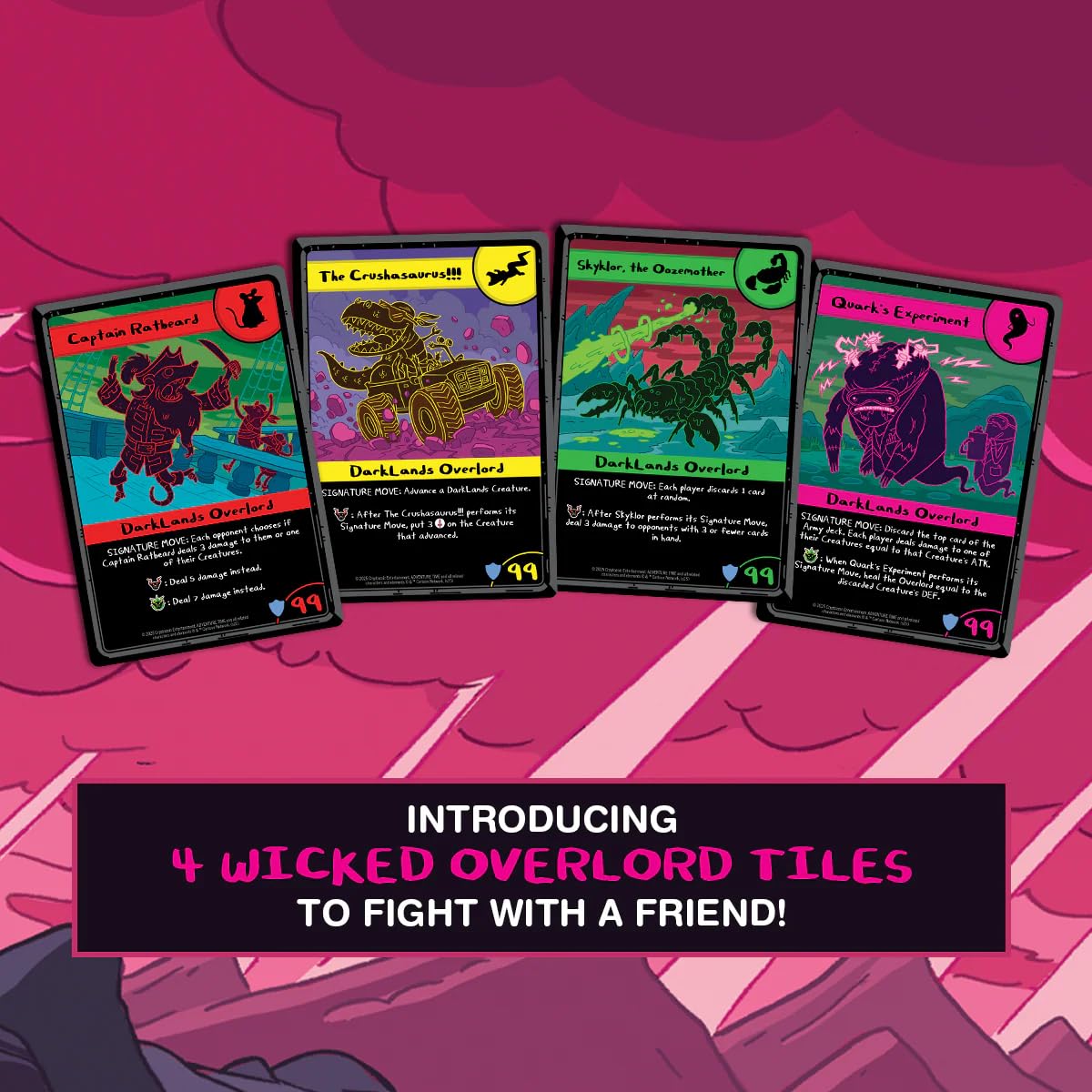 Cryptozoic Entertainment Adventure Time Card Wars: DarkLands Cooperative Expansion