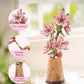 ROBOTIME 3D Puzzle Sakura TW101, DIY Wooden Flower Craft, Artificial Flowers Model Kit to Assemble for Adults, Home Decoration and Valentine's Day Toy