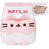 GUND Pusheen Strawbwerry Milk Sip 6-Inch Plush Toy for Ages 8+