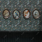 iLAND 1/12 Scale Accessories, 4 Dollhouse Picture Frames w/ 4 Paintings (Flowers & Birds)