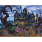 Bits and Pieces - 1000 Piece Jigsaw Puzzle for Adults - Goblins and Goodies and Ghouls - Oh My - Haunted House Halloween Trick or Treat Jigsaw Puzzle