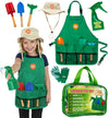 Born Toys Gardener Costume Kids Outfit with Toddler Gardening Tools, 3+