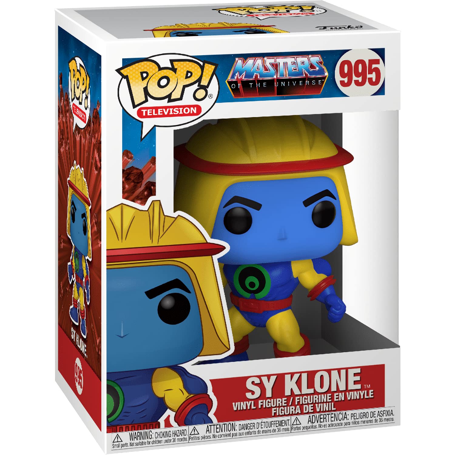 Sy Klone: Fun ko P o p ! TV Vinyl Figurine Bundle with 1 Compatible 'ToysDiva' Graphic Protector (995-47749 - B)