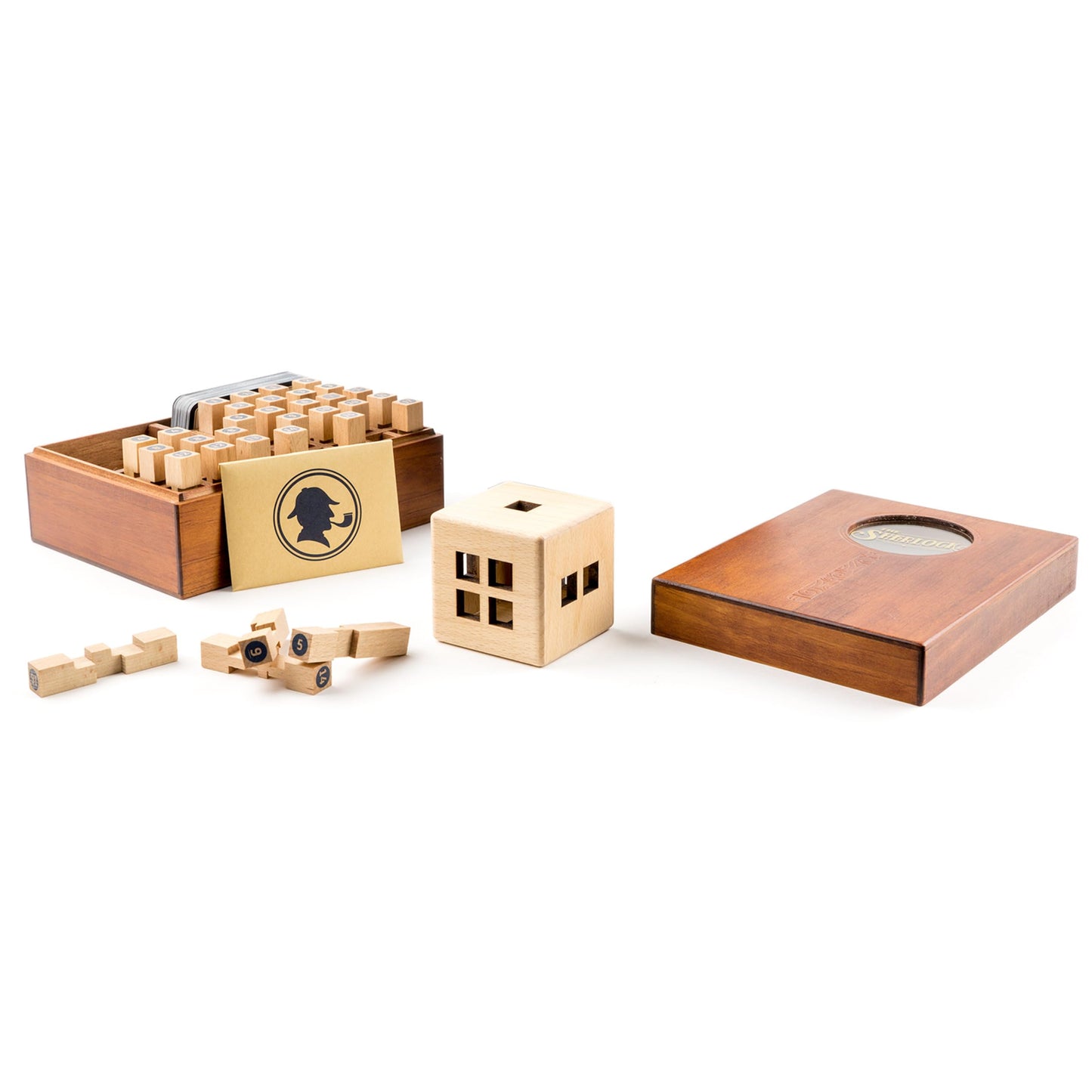 Marbles The Sherlock - Wooden Puzzle Game