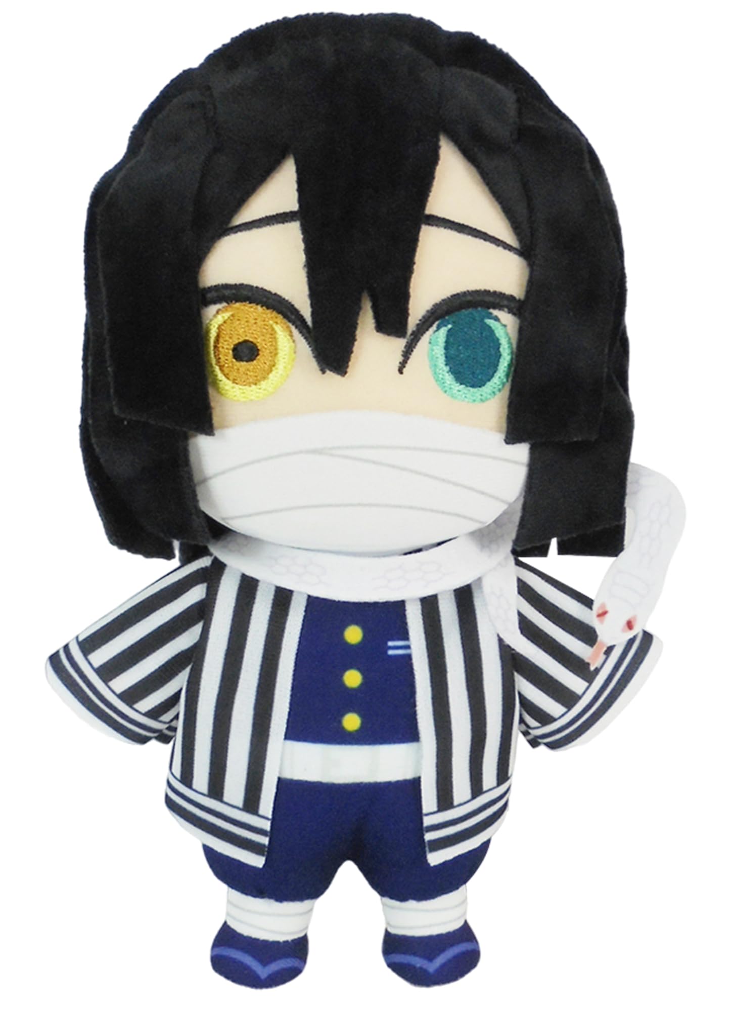 Great Eastern Entertainment Demon Slayer - Obanai Iguro (Snake Hashira) Plush 8" H