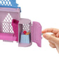 Mattel Disney Frozen Toys, Anna Doll House Stackable Castle with Small Doll, Olaf Figure & 7 Furniture & Accessories, Inspired by the Movie