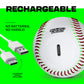 FlashCatch Rechargeable Light Up Baseball - Sports Gifts for Boys - Ball Accessories Gear Gift Ideas for Teenage Boy - Glow in Dark Balls - Cool Stuff