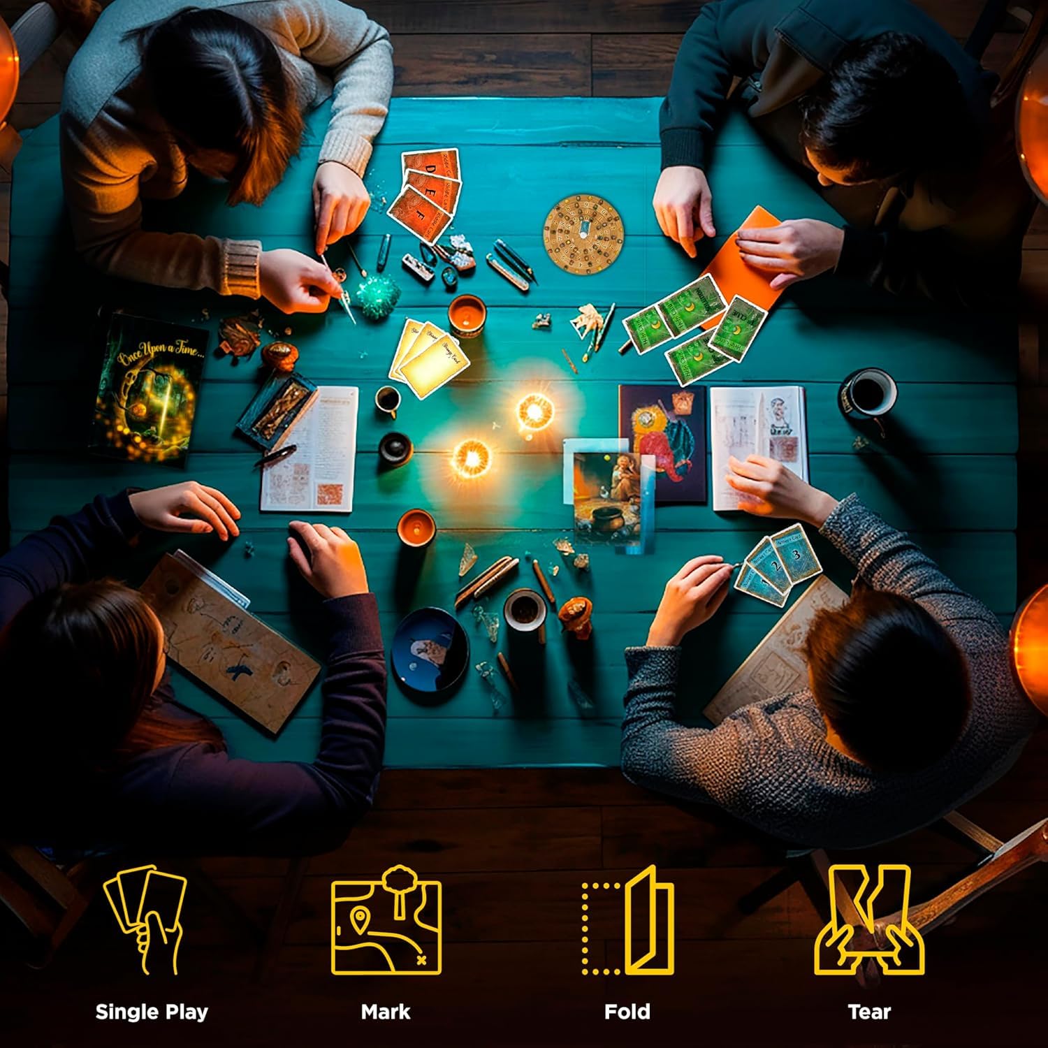 Thames & Kosmos EXIT: The Enchanted Forest| A Kosmos Escape Room Game in a Box| Family Friendly, Card-Based at-Home Escape Room Experience for 1 to 4
