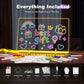 20”Inch LED Drawing Lumi Board for Kids - Acrylic Dry Erase Board with 13 Light Effects,Glow Doodle Board Gifts for Kids, Creative Fun & Christmas