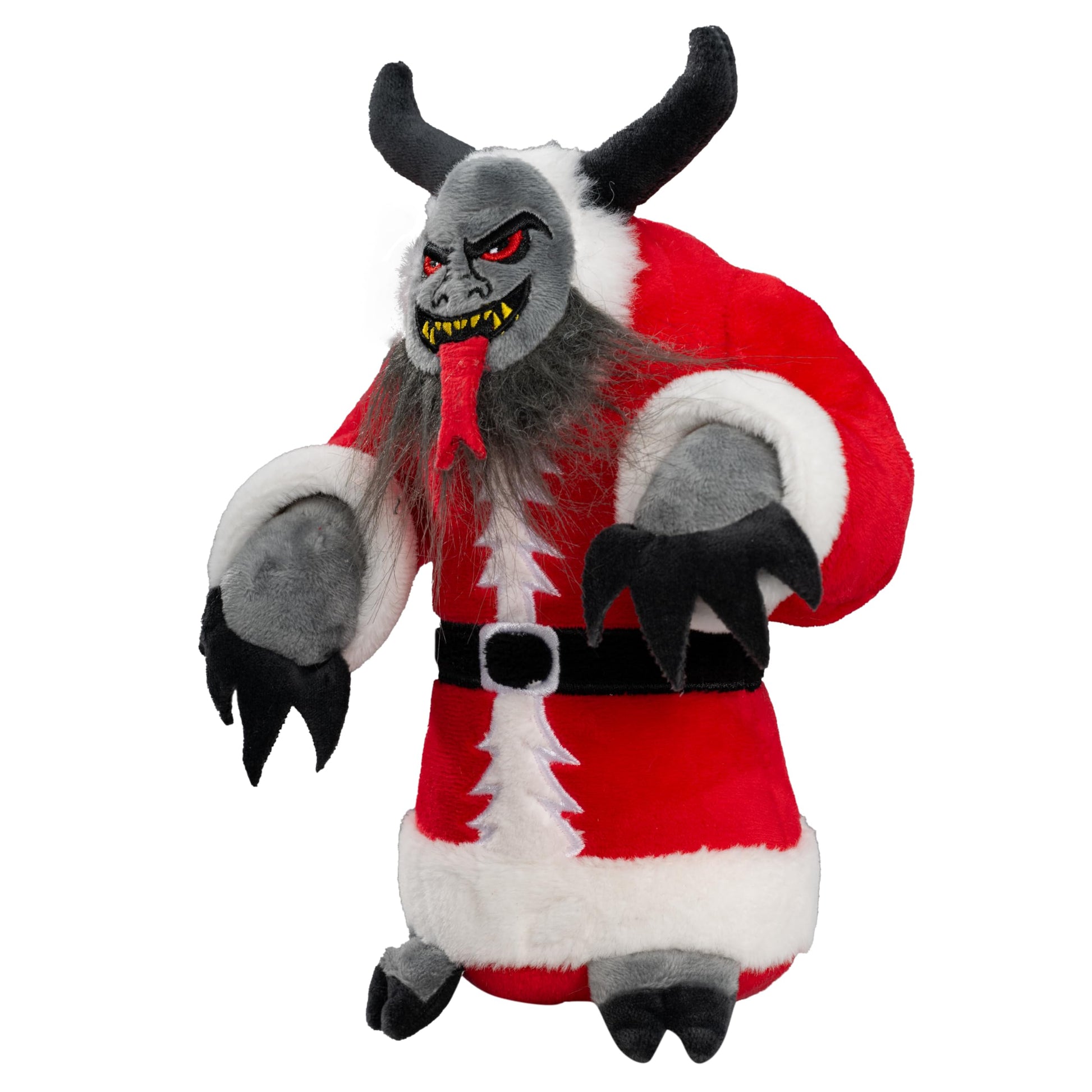 UglyChristmasSweater Krampus Plush Toy Unique Festive Christmas Holiday Plushie Gift