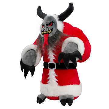 UglyChristmasSweater Krampus Plush Toy Unique Festive Christmas Holiday Plushie Gift