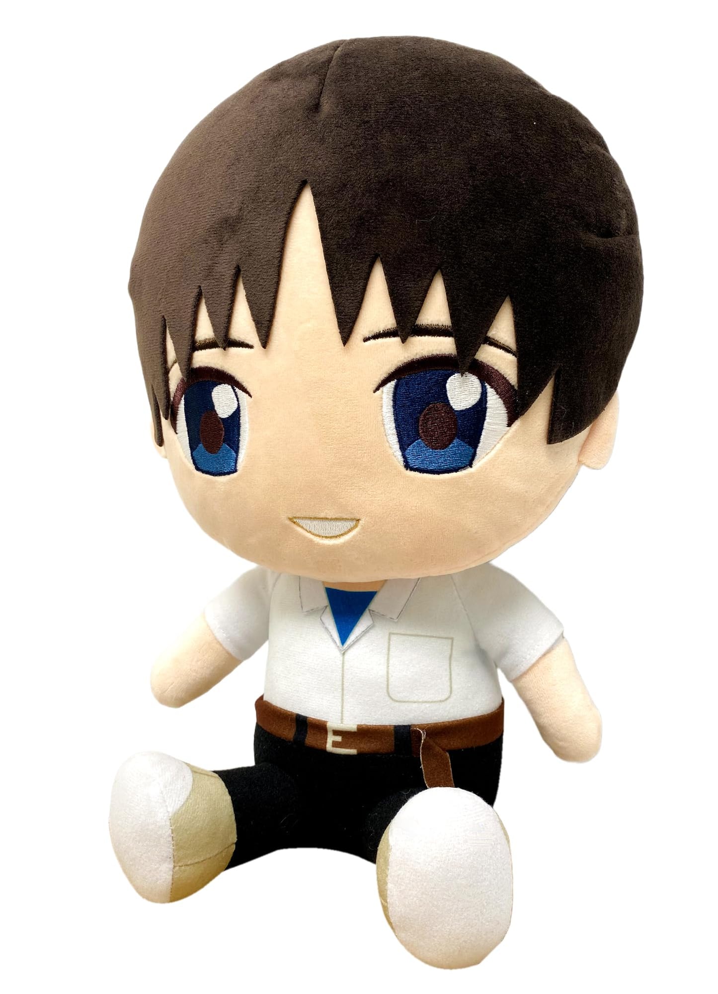 Great Eastern Entertainment Evangelion New Movie - Shinji Ikari Uniform Sitting Plush 12" H