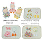 MOFABIA Clothes for 17cm Doll, 12 Pcs Set Doll's Outfits Luxury Clothes Bow Headset Shoes and Accessories, Stylish Adorable Dolls Dress Clothes(No