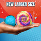 Activ Life Ultimate Skip Ball, Large 3" - 2 Water Skip Balls with 1 Skip Disc (Tie-Dye) - Water Bouncing Ball Set for Beach, Pool & Lake Games - Fun