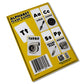 Alphabet Flash Cards for Future Race Car Drivers (ABC Baby, Children, Toddler, 26 Cards)