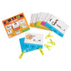 Fun Express Vowel Team Clip Cards - 56 Pieces - Educational and Learning Activities for Kids