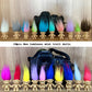 30pcs 1.2" Luminous Mini Troll Dolls Vintage Action Figures Troll Dolls